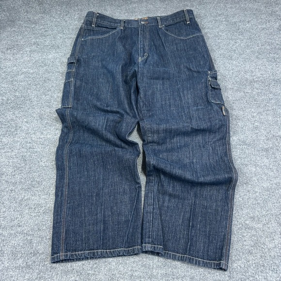 Vintage Levis SilverTab Jeans Men 36x31 Oversized Baggy Y2K Carpenter Fit Grunge - Picture 1 of 10